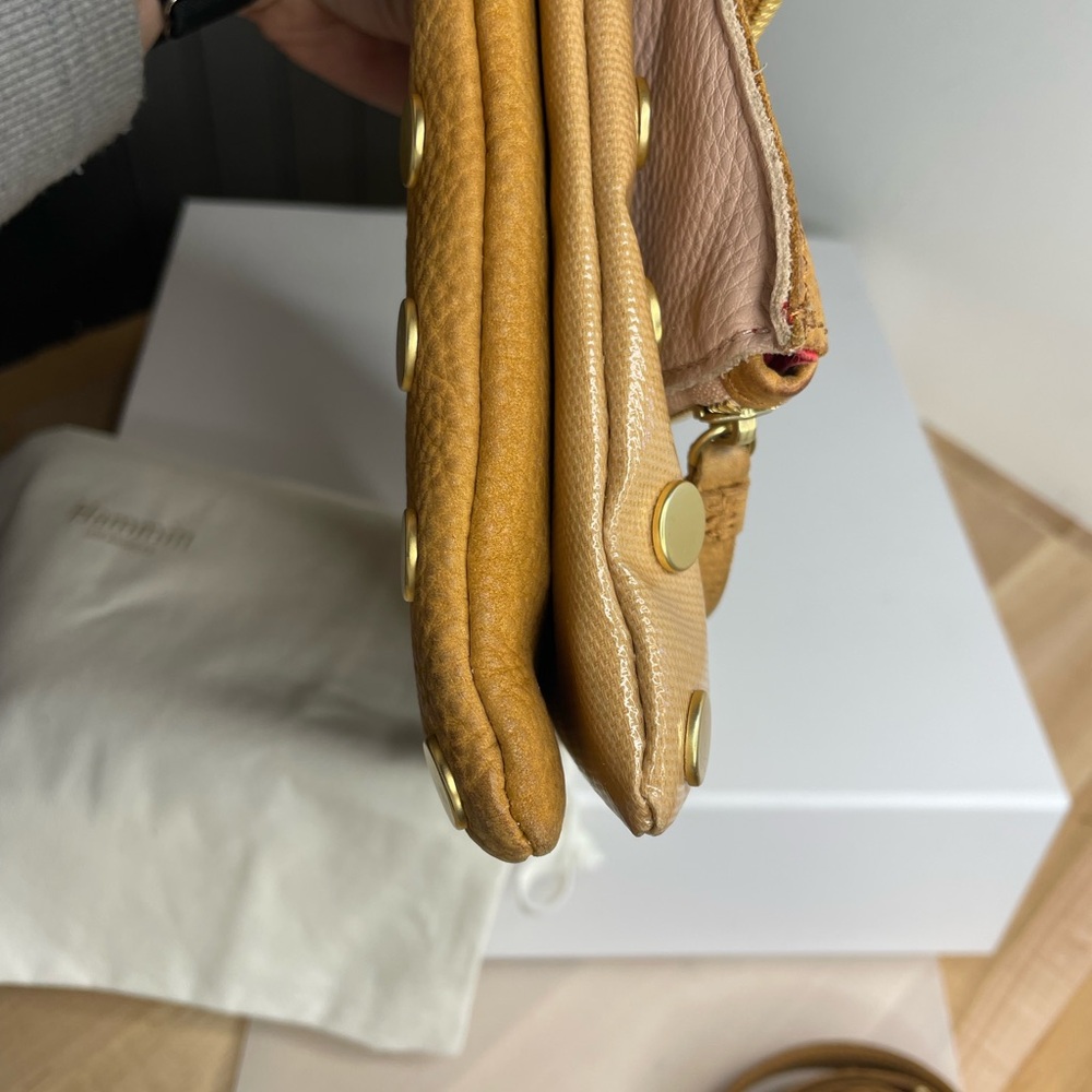 Hammitt Fold-Over Crossbody in Sage and Tan - Picture 10 of 11